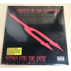 Queens Of The Stone Age Songs For The Deaf UK original 2002 vinyl 2 LP                                               
