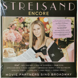 Barbra Streisand Encore: Movie Partners Sing Broadway LAVENDER vinyl LP