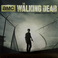 The Walking Dead soundtrack Vol. 2 limited RED / BLACK splatter vinyl LP