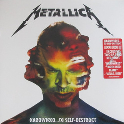 Metallica Hardwired To Self-Destruct RSD 180gm RED vinyl 2 LP DINGED/CREASED SLEEVE 