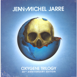 Jean-Michel Jarre Oxygene Trilogy vinyl 3 LP / 3 CD box set + SIGNED PRINT