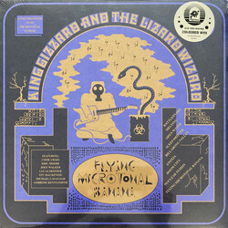 King Gizzard And The Lizard Wizard Flying Microtonal Banana TOXIC BLUE MUSTARD vinyl LP DINGED/CREASED