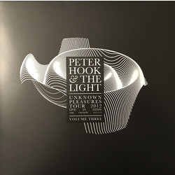 Peter Hook & The Light Unknown Pleasures Tour 2012 Live Leeds V 3 CLEAR vinyl LP g/f