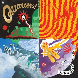 King Gizzard & The Lizard Wizard Quarters! EU black vinyl LP +dwnld
