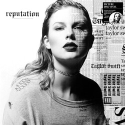 Taylor Swift Reputation limited edition vinyl 2 LP picture disc DINGED/CREASED SLEEVE