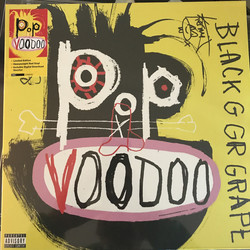 Black Grape Pop Voodoo RED vinyl LP +download g/fold signed