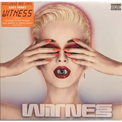 Katy Perry Witness limited edition RED vinyl 2 LP g/f sleeve