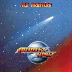 Ace Frehley Frehley's Comet BLUE/WHITE MARBLE vinyl LP Kiss