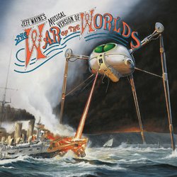 Jeff Wayne Musical Version Of The War Of The Worlds vinyl 2 LP g/f +16pg bklt
