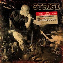 Strife Live At The Troubadour RSD CLEAR RED vinyl LP 