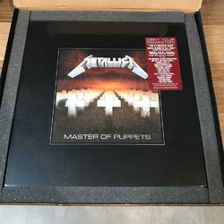 Metallica Master Of Puppets US vinyl 3 LP / 10CD / 2DVD / cassette box set