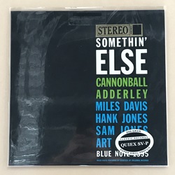 Cannonball Adderley Somethin' Else Classic Records 200GM QUIEX SV-P VINYL LP