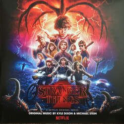Stranger Things 2 Score UK PURPLE TRANSLUCENT WHITE SPLATTER Vinyl 2 LP