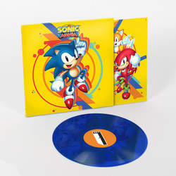 Tee Lopes Sonic Mania ltd TRANSLUCENT BLUE vinyl LP g/f sleeve