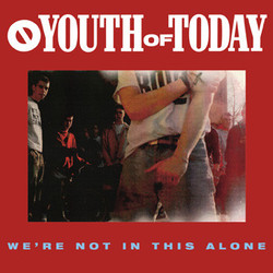 Youth Of Today Were Not In This Alone BLUE vinyl LP + download