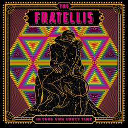 The Fratellis In Your Own Sweet Time ltd ORANGE vinyl LP + signed A6 card 