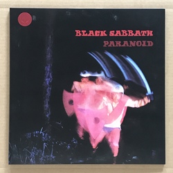 Black Sabbath Paranoid remastered ltd RED WITH BLACK SPLATTER vinyl LP NEW