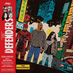 The Defenders soundtrack John Paesano Mondo 180gm black vinyl 2 LP g/f sleeve 