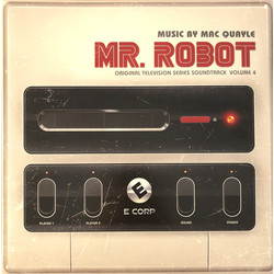 Mr. Robot Volume 4 TV soundtrack CLEAR / BLACK & WHITE SPLATTER vinyl 2 LP g/f
