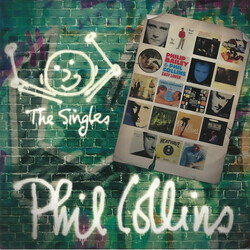 Phil Collins The Singles VINYL 2 LP gatefold sleeve