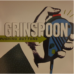Grinspoon Pushing Buttons BABY PINK VINYL LP