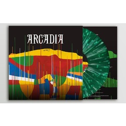 Arcadia soundtrack Adrian Utley GREEN / WHITE splatter vinyl LP +download