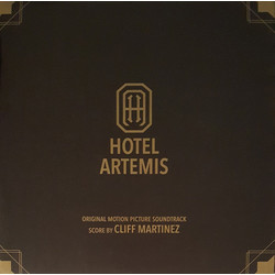 Hotel Artemis soundtrack Cliff Martinez limited SPLATTER vinyl 2 LP g/f