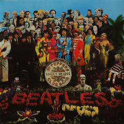 The Beatles Sgt. Peppers Lonely Hearts Club Band vinyl LP g/f sleeve