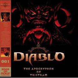 Matt Uelmen Diablo - The Apocryphon Of Tristram Limited numbered RED vinyl LP OBI unofficial
