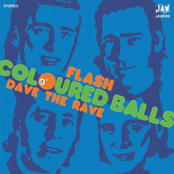 Coloured Balls Flash/Dave The Rave BLUE 7" vinyl ltd SINGLE 45RPM