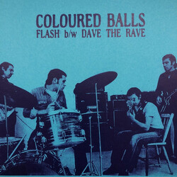 Coloured Balls Flash Dave The Rave Limited #d 7" vinyl SINGLE TEST PRESS