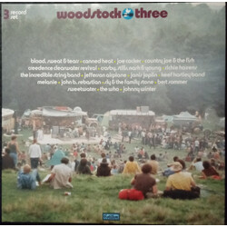Various Woodstock Three vinyl 3 LP stereo foldout sleeve