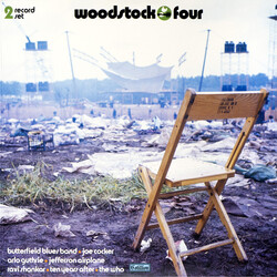 Various Woodstock Four stereo vinyl 2 LP foldout sleeve