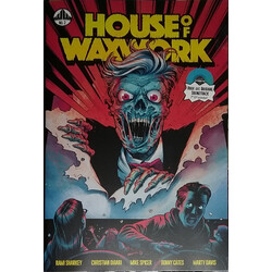 House Of Waxwork Comic No 2 inc Nowhere Wolf Clear with Blood Puddle vinyl 7"