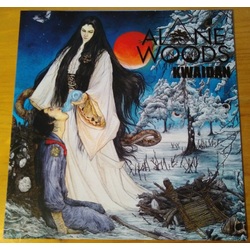 Alone In The Woods Kwaidan TRANSPARENT BLUE vinyl LP g/f sleeve +download