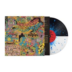 King Gizzard And The Lizard Wizard Oddments Limited BLACK WHITE SPLIT BLUE SPLATTER vinyl LP
