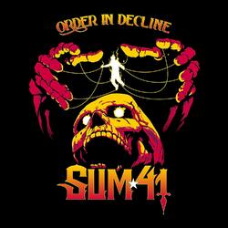 Sum 41 Order In Decline UK exclusive YELLOW vinyl LP +download