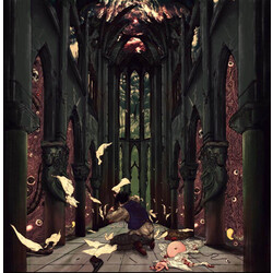 H.P. Lovecraft The Haunter Of Dark Cadabra Yog Sothoth PINK / RED SWIRL vinyl LP g/f