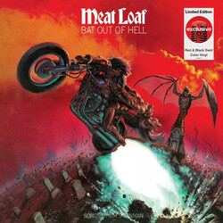 Meat Loaf Bat Out Of Hell Limited RED BLACK SWIRL vinyl LP