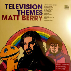 Matt Berry Television Themes limited LRS WHITE vinyl LP