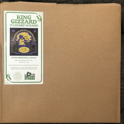 King Gizzard & Lizard Wizard Flying Microtonal Banana Rancid Rainwater vinyl LP +bag