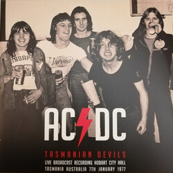 AC/DC Tasmanian Devils Live Hobart 1977 vinyl 2 LP