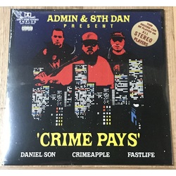Crimeapple Crime Pays limited numbered black vinyl LP NEW