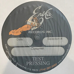 The Starting Line Direction Erika Records VINYL LP TEST PRESSING