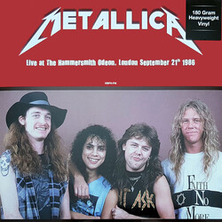 Metallica Live At Hammersmith Odeon London 1986 180gm vinyl LP