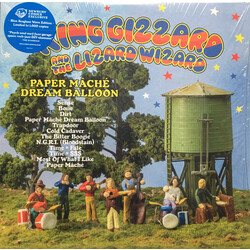 King Gizzard & Lizard Wizard Paper Mache Dream Balloon BLUE SEAGLASS vinyl LP