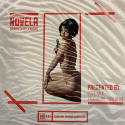 Estee Nack Novela La Novela De La Nueve black vinyl LP #d sticker