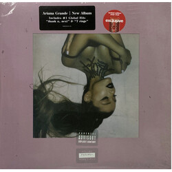 Ariana Grande Thank U, Next Limited CLEAR vinyl 2 LP