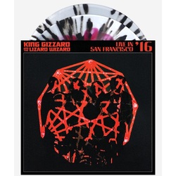 King Gizzard & The Lizard Wizard Live In San Francisco 16 Blob / Splatter vinyl 2 LP