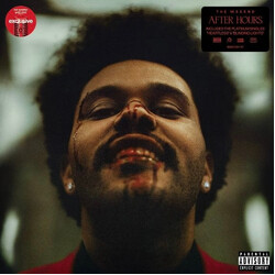 The Weeknd After Hours Limited GOLD RED SPLATTER vinyl 2 LP